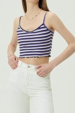 STORETS WHAT'S NEW Silvana Stripe Spaghetti Top