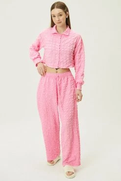 STORETS WHAT'S NEW Bella Embossed Pants