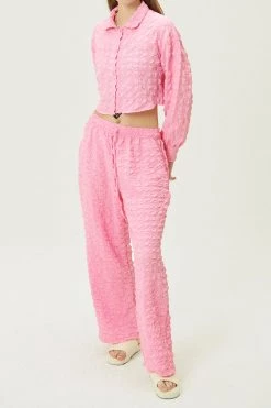 STORETS WHAT'S NEW Bella Embossed Pants