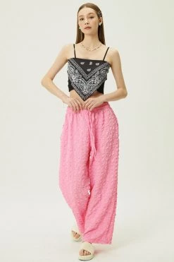 STORETS WHAT'S NEW Bella Embossed Pants