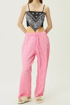 STORETS WHAT'S NEW Bella Embossed Pants