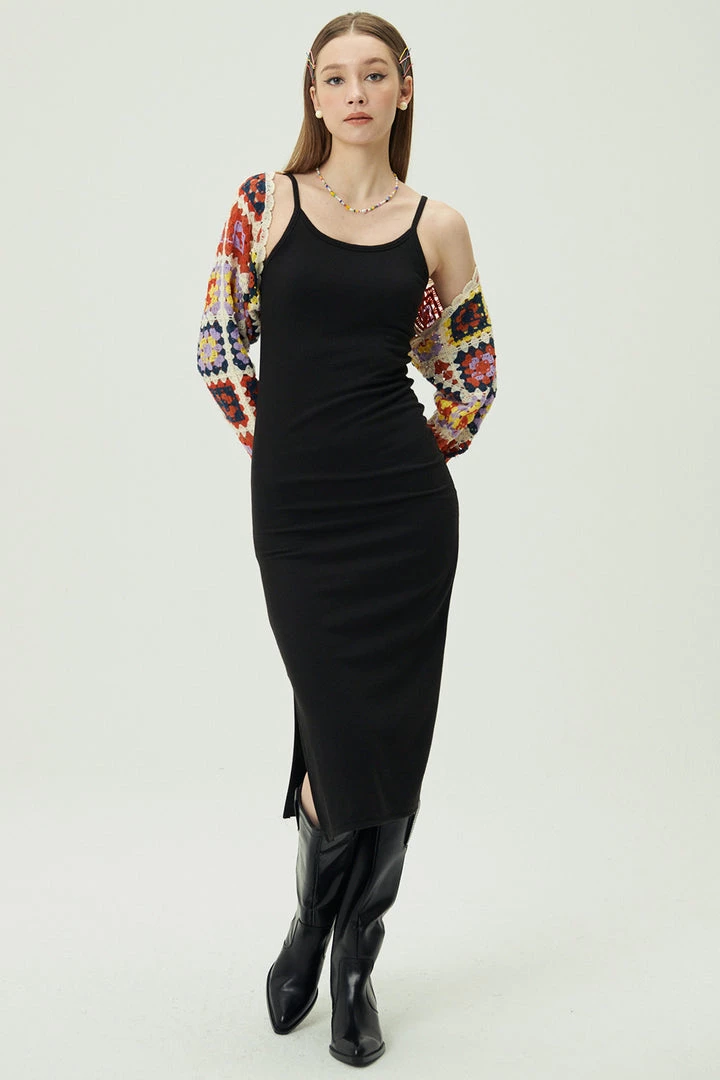 STORETS Joy Granny Square Shrug Cardi