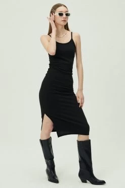 STORETS Raisa Ribbed Strappy Dress