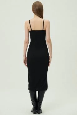 STORETS Raisa Ribbed Strappy Dress