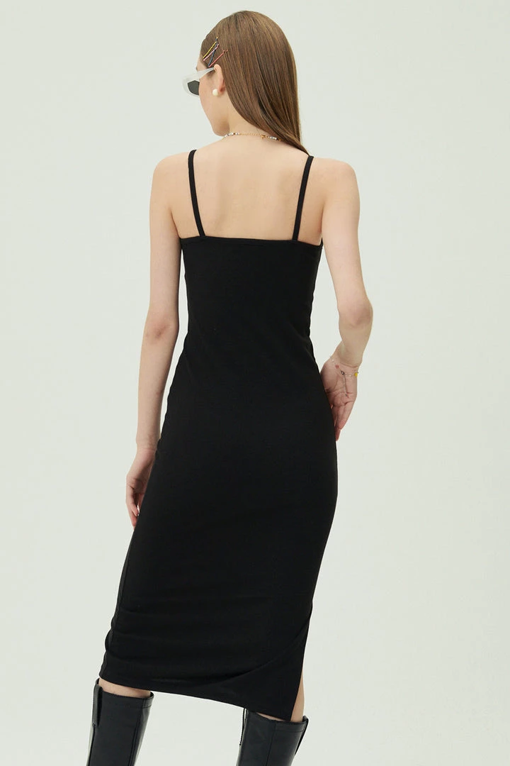 STORETS Raisa Ribbed Strappy Dress