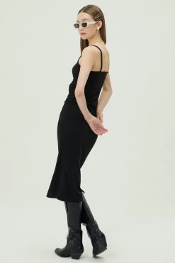 STORETS Raisa Ribbed Strappy Dress