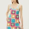 STORETS WHAT'S NEW Adelle Granny Square Dress