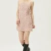 STORETS WHAT'S NEW Liane Faux Feather Dress