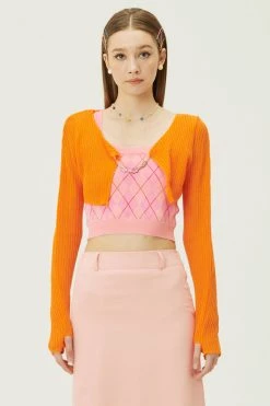 STORETS WHAT'S NEW Luna Chain Shrug Cardi