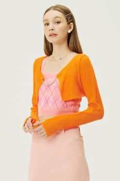 STORETS WHAT'S NEW Luna Chain Shrug Cardi