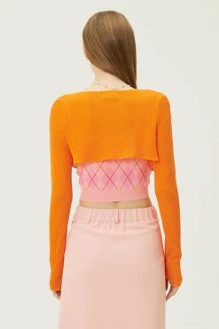 STORETS WHAT'S NEW Luna Chain Shrug Cardi