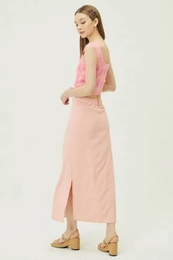 STORETS Grace Slit Midi Skirt