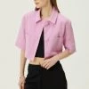STORETS Crystal Cropped Blazer