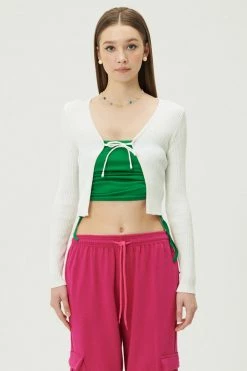 STORETS Elena Tie Front Cardigan