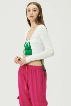 STORETS Elena Tie Front Cardigan