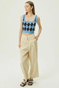 STORETS Noa Button Linen Pants