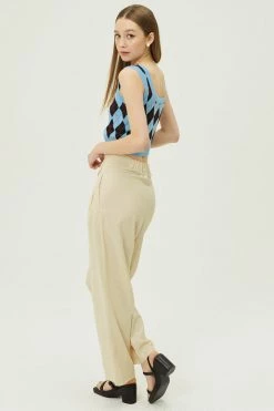 STORETS Noa Button Linen Pants