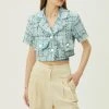 STORETS Dana Tweed Crop Jacket