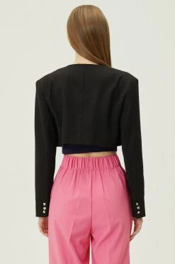 STORETS Lucid Heart Button Blazer