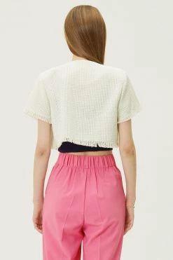 STORETS Avani Button Tweed Jacket WHAT'S NEW