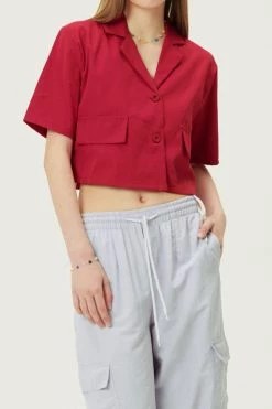 STORETS WHAT'S NEW Vanessa Single Cropped Blazer