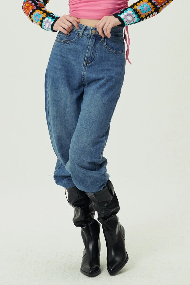 STORETS WHAT'S NEW Hailey Washed Dad Jeans