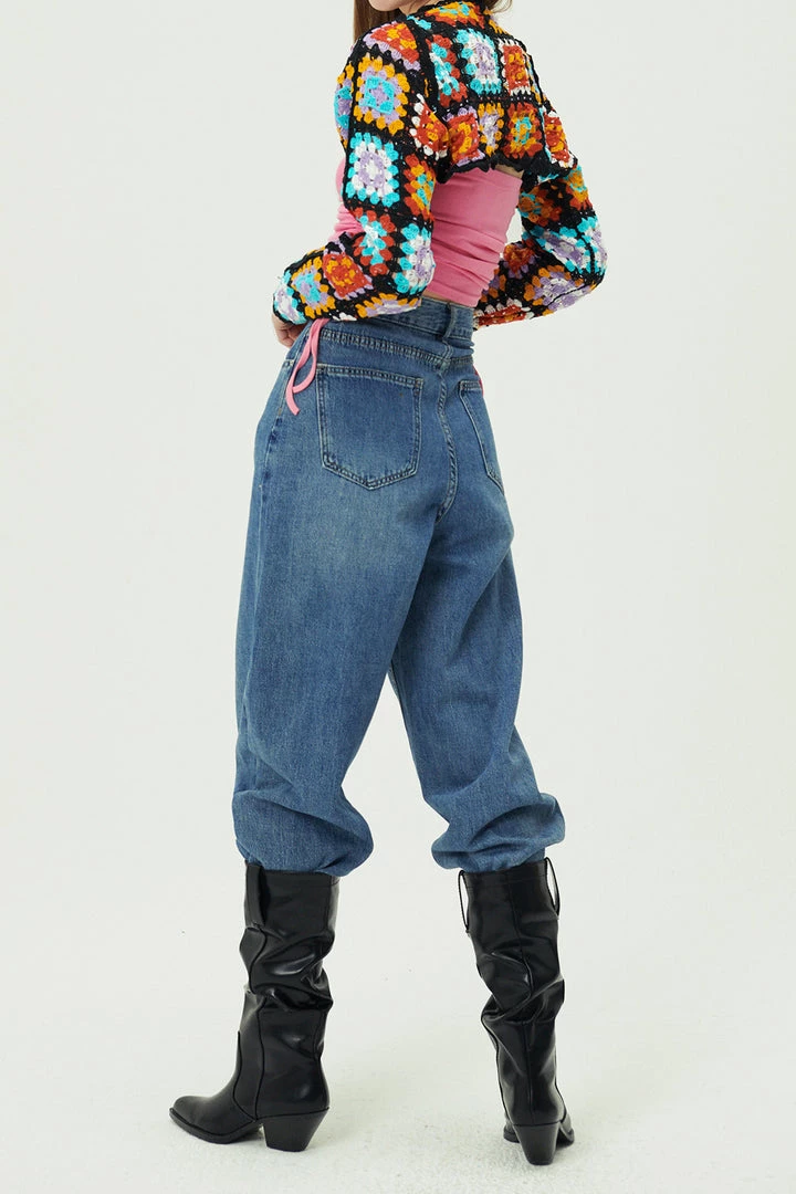 STORETS WHAT'S NEW Hailey Washed Dad Jeans