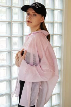 STORETS Helena Striped Sheer Shirt WHAT'S NEW