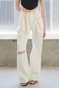 STORETS Vera Slash Cutout Jeans