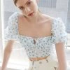 STORETS Peony Floral Bustier Top WHAT'S NEW