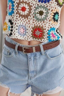 STORETS Elva Square Buckle Belt