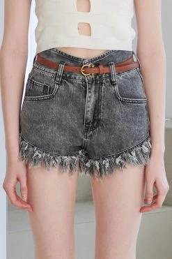 STORETS WHAT'S NEW Kalla Denim Shorts W/ Belt