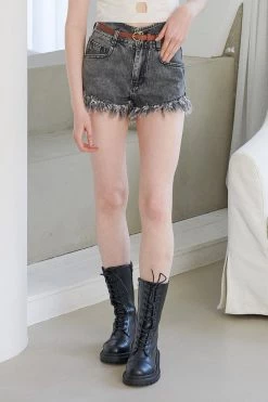 STORETS WHAT'S NEW Kalla Denim Shorts W/ Belt
