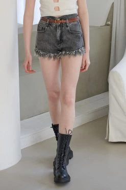 STORETS WHAT'S NEW Kalla Denim Shorts W/ Belt