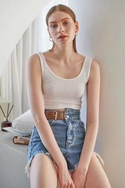 STORETS Gena Cropped Tank Top