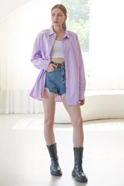 STORETS Maisie Crispy Boyfriend Shirt