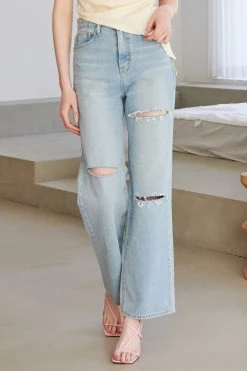 STORETS Dalia Triple Cutout Jeans