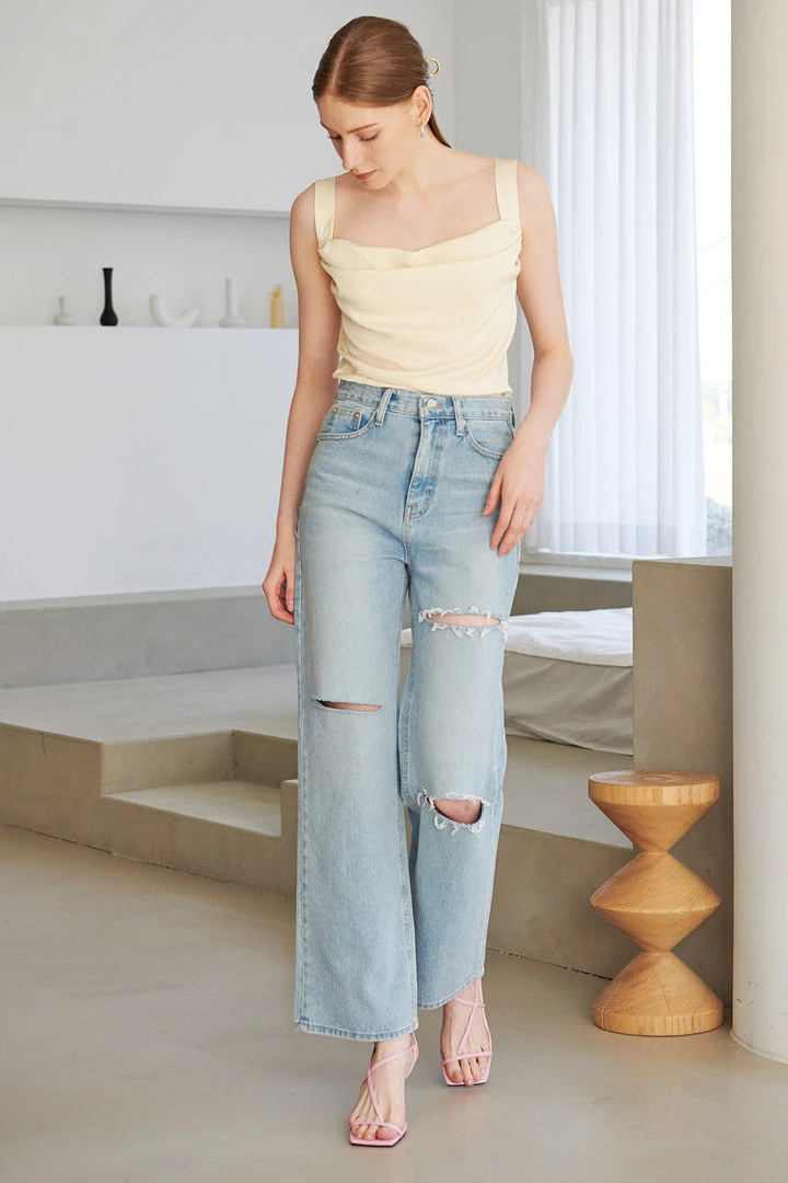 STORETS Dalia Triple Cutout Jeans