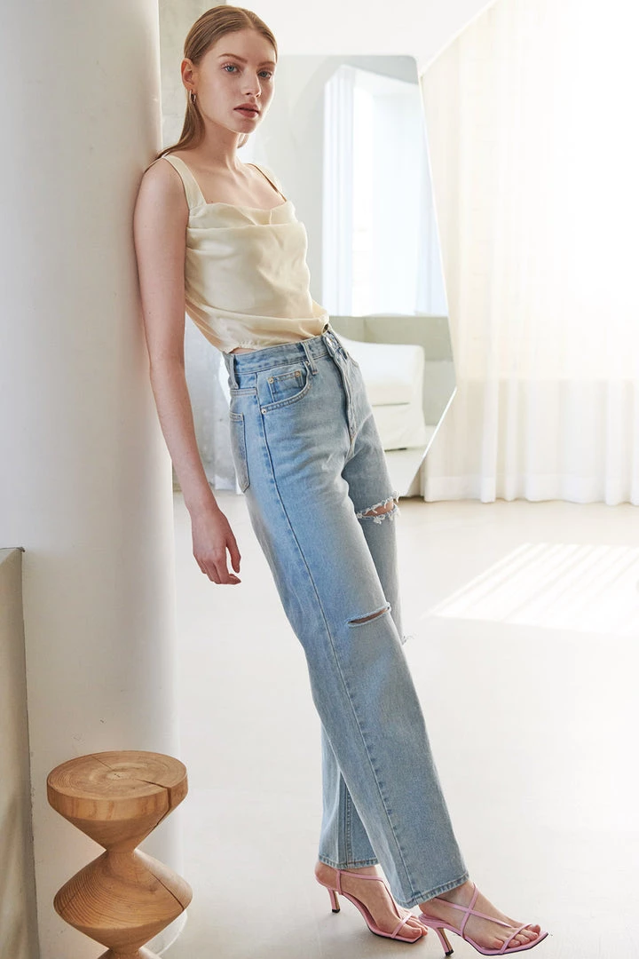 STORETS Dalia Triple Cutout Jeans