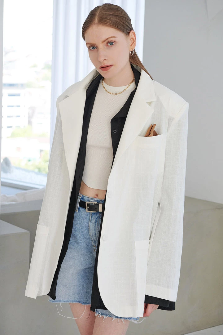 STORETS Brianna Oversized Handkerchief Blazer BEST-SELLERS