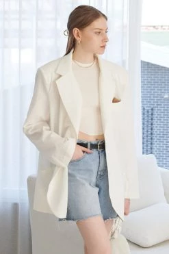 STORETS BEST-SELLERS Brianna Oversized Handkerchief Blazer