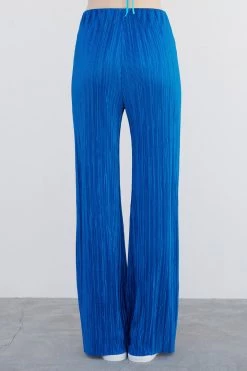 STORETS Maria Flared Leg Plisse Pants WHAT'S NEW