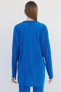 STORETS WHAT'S NEW Maria Oversized Plisse Shirt