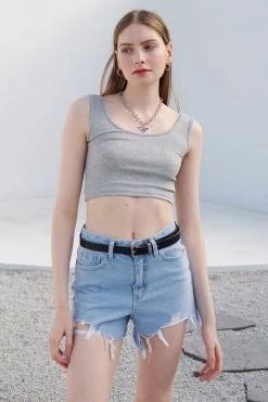 STORETS WHAT'S NEW Gena Cropped Tank Top