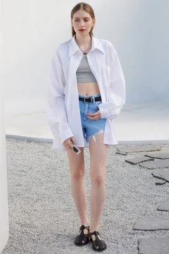 STORETS Eliana Boyfriend Long Shirt BEST-SELLERS