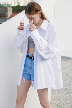 STORETS Eliana Boyfriend Long Shirt BEST-SELLERS