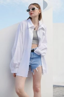 STORETS Eliana Boyfriend Long Shirt BEST-SELLERS