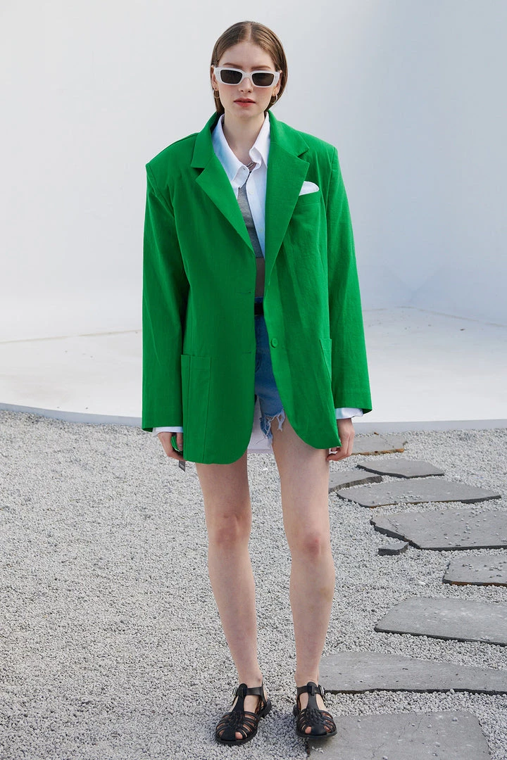 STORETS BEST-SELLERS Brianna Oversized Handkerchief Blazer