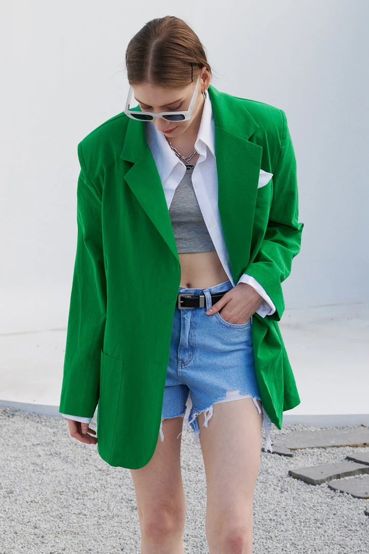 STORETS BEST-SELLERS Brianna Oversized Handkerchief Blazer