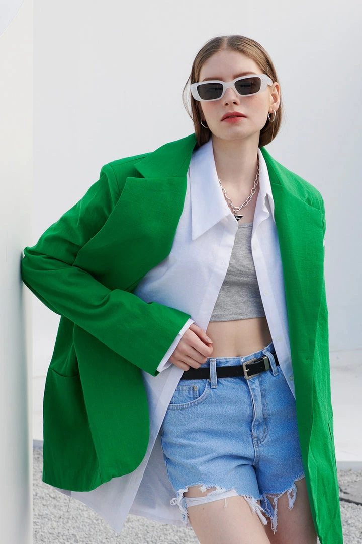 STORETS BEST-SELLERS Brianna Oversized Handkerchief Blazer